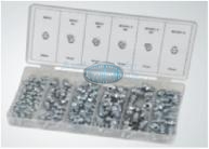 Grease Nipple Metric Assortment Grab Kit - 110 pcs
