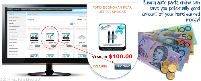 Buying auto parts online can save you potentially good amount of your hard earned money!