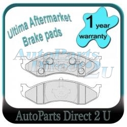 Jeep Wrangler YJ Front Brake Pads