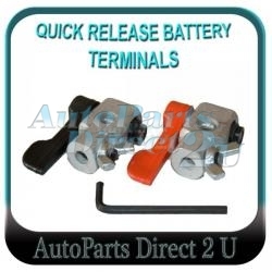 Golf Carts Quick Release Battery Terminal Clamps