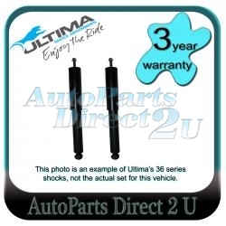 Mazda 2 DE Rear Ultima Shock Absorbers