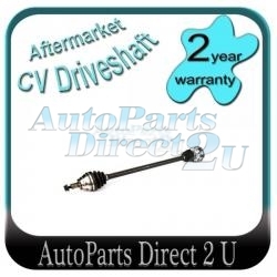 Volkswagen Caddy 1.9L Manual Right CV Drive Shaft