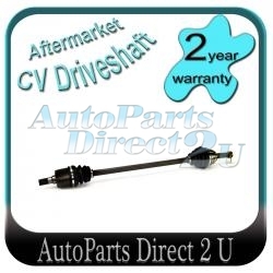 Hyundai S Coupe 1.5L 3/90-9/92 Left CV Drive Shaft