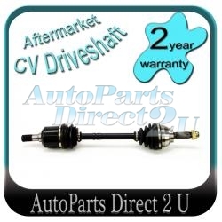 Hyundai Elantra XD Manual n/ABS Left CV Drive Shaft