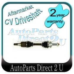 Honda Civic 1.7L Manual Left CV Drive Shaft