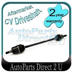 Hyundai Elantra Manual Right CV Drive Shaft