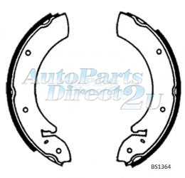 Ford Cortina TC TD TE TF Rear Brake Shoes