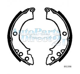 Hyundai Excel 1986-1988 Rear Brake Shoes