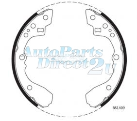 Mazda 626 Capella Rear Brake Shoes