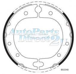 Toyota Landcruiser Park Brake Shoes