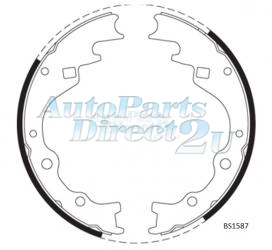 Courier Rear Brake Shoes