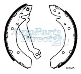 Sonata Rear Brake Shoes