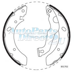 Lantra Rear Brake Shoes