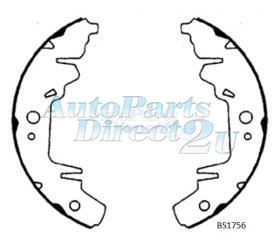 Voyager Rear Brake Shoes