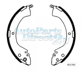 L400 Rear Brake Shoes