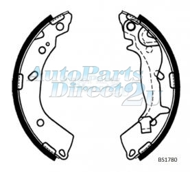 Getz Rear Brake Shoes