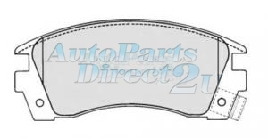 Nissan NX (some) Front Brake Pads