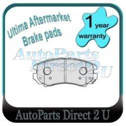 Hyundai Tiburon 2.0L 2.7L Front Brake Pads