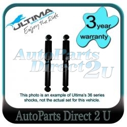 Ford F Series Quad Rear Ultima Outboard HD Shocks