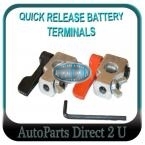 Hot Rods Sports Cars Quick Release Battery Terminal Clamps