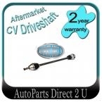 Volkswagen Caddy 1.9L Manual Right CV Drive Shaft