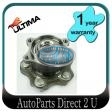 Nissan Dualis AWD J10 Rear Hub with Bearing