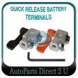Cars & Light Equipment Quick Release Battery Terminal Clamps